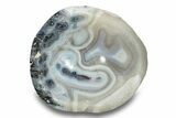 Polished Banded Agate Bowl - Madagascar #245567-2